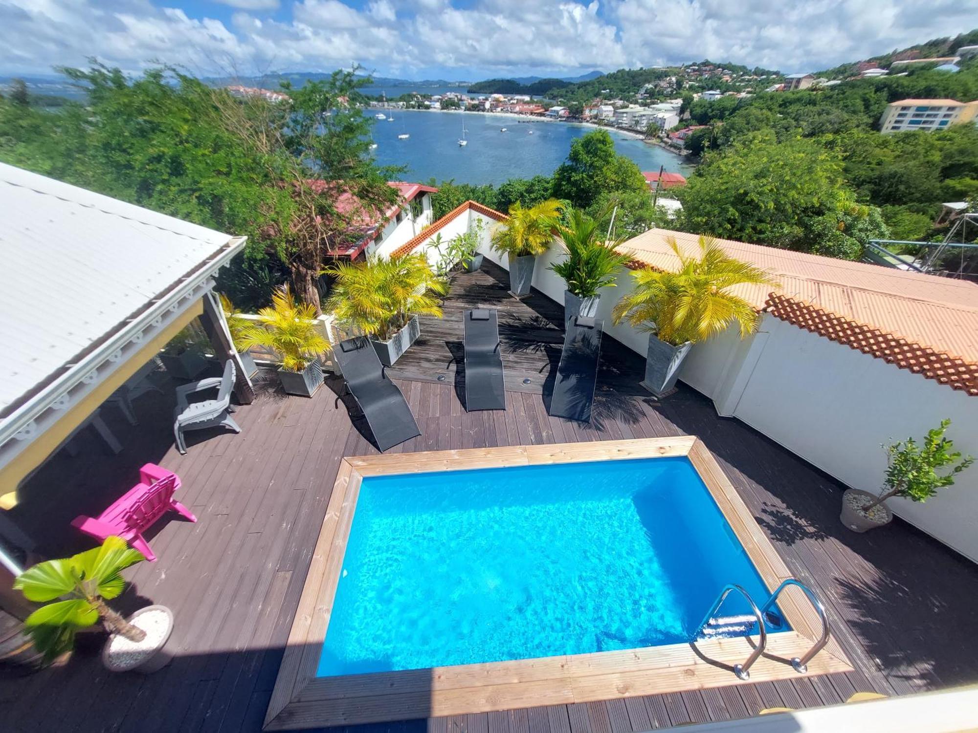 Villa Nautilia, Vue Mer, Proche Plage Les Trois-Ilets Extérieur photo